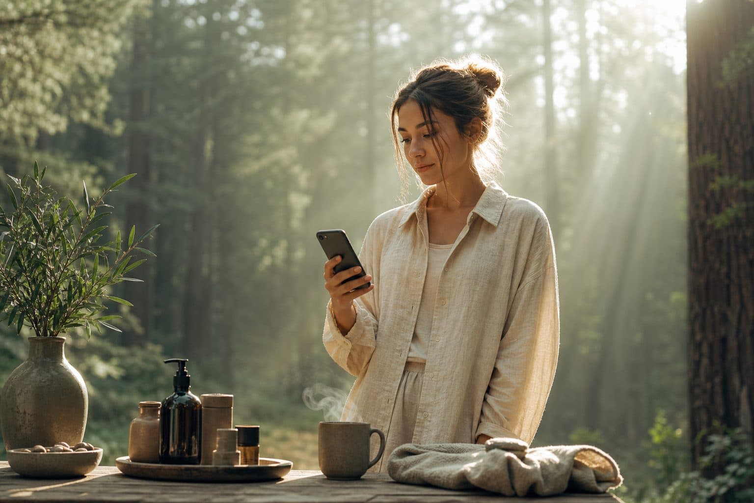 Quiet forest morning — living the CELS rhythm